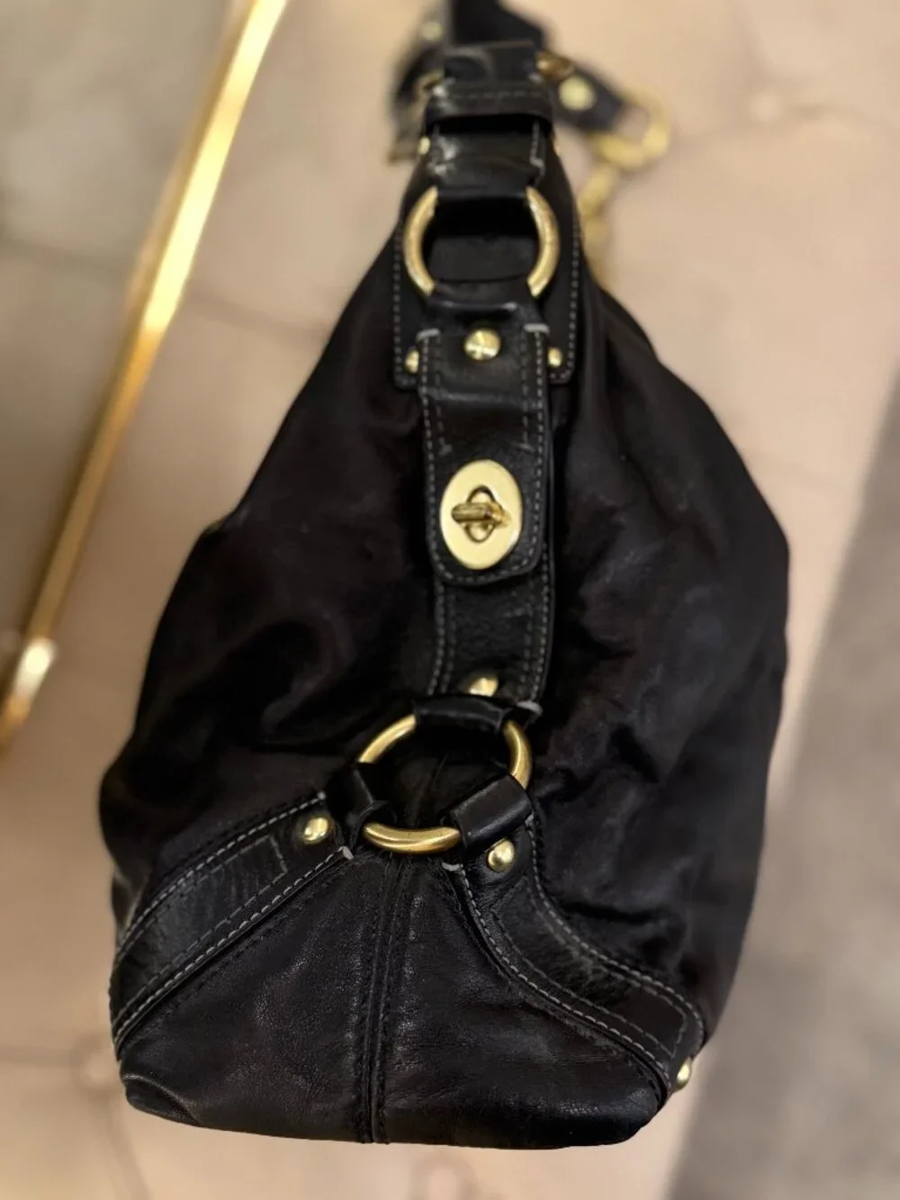 COACH Carly Hobo Bag (Large - Style #60616)